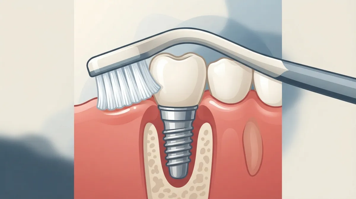 how to clean implants