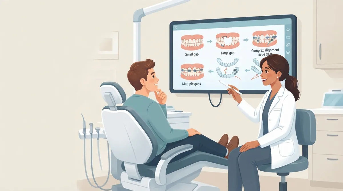 invisalign for gap teeth