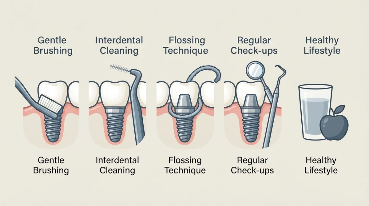 implant care instructions