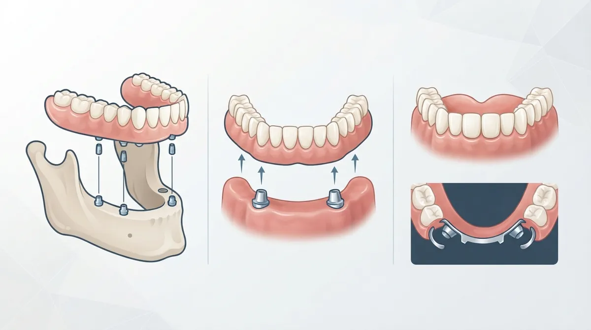 snap-on dentures