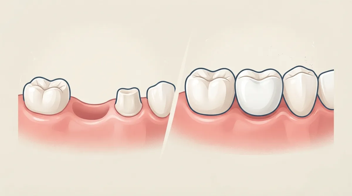 14 Facts: Dental Bridge vs Crown Explained (2026) dental bridge vs crown