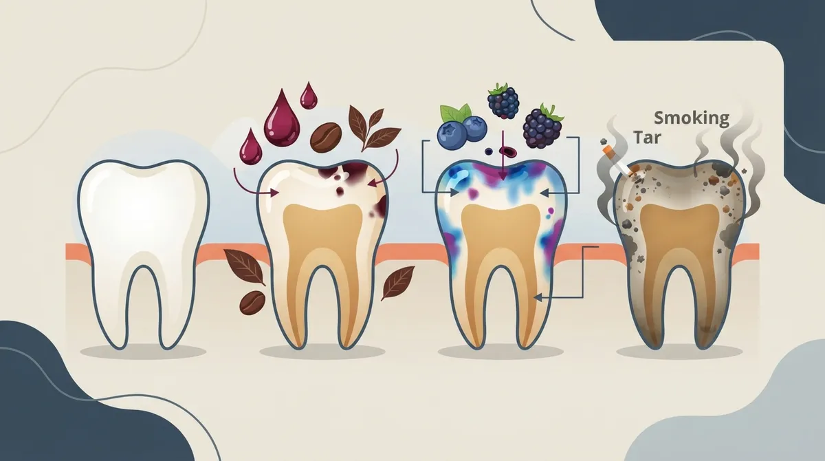 can veneers fix stained teeth